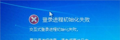 win7登录进程初始化失败怎么办,win7交互式登录进程初始化失败