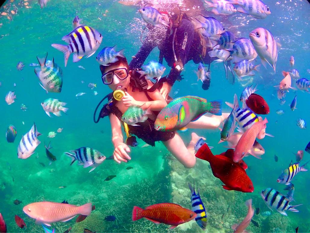 芽庄潜水一般多少米,芽庄深潜和浮潜的区别