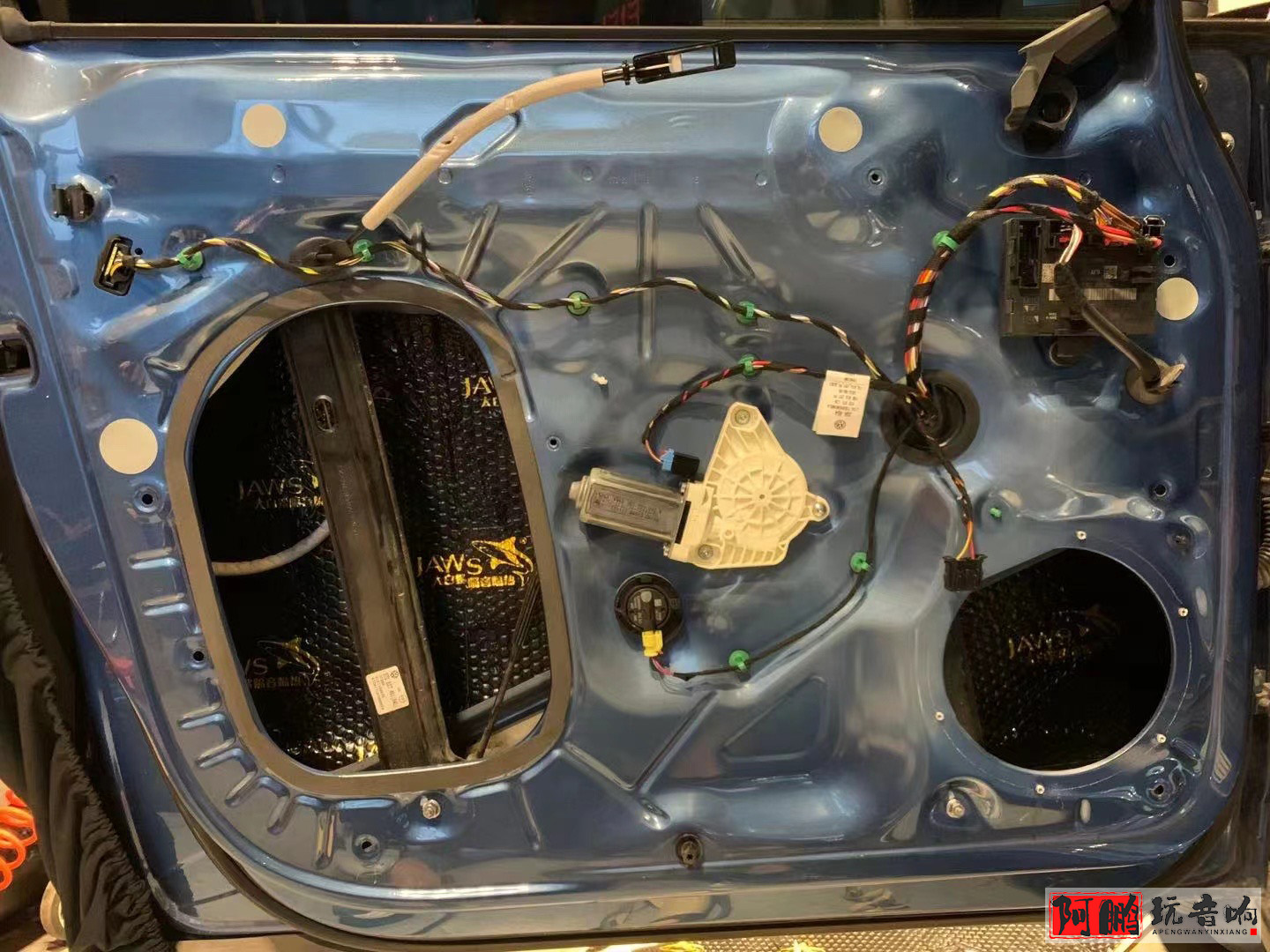 途安改主动分频,大众途安音响喇叭安装视频