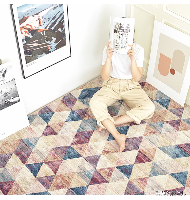 讲真的,不管多冷的天,都能被一块地毯拯救