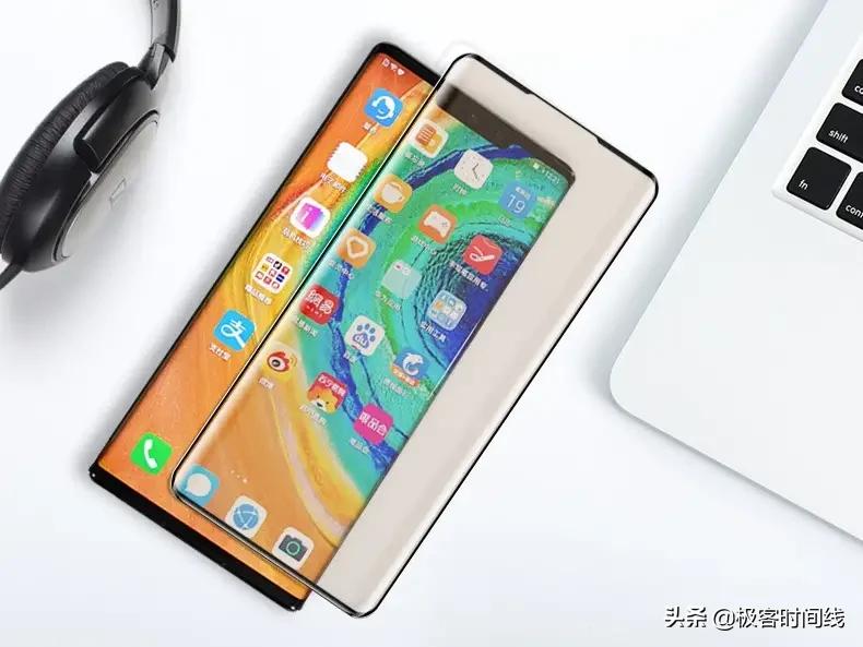 华为mate30pro手机膜曲面防窥膜,华为mate30pro全屏全胶钢化膜