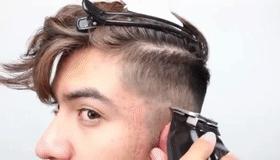 型男手把手教你如何在家自己理发,宅家花式理发视频