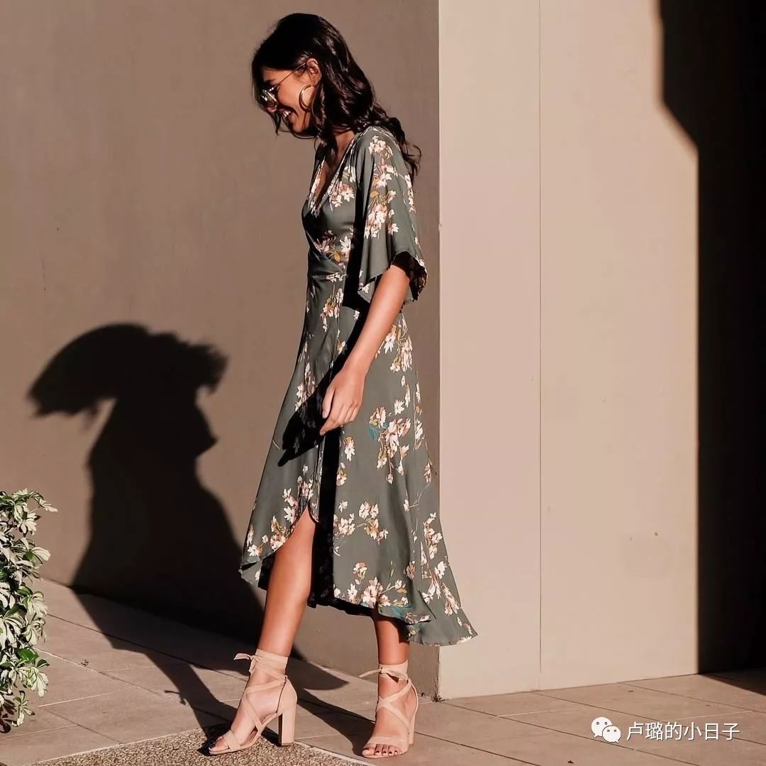 法式茶歇裙高级感,法式气质简约风茶歇裙