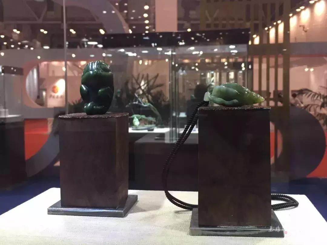十三届子冈杯玉雕,子冈杯玉雕作品展现场
