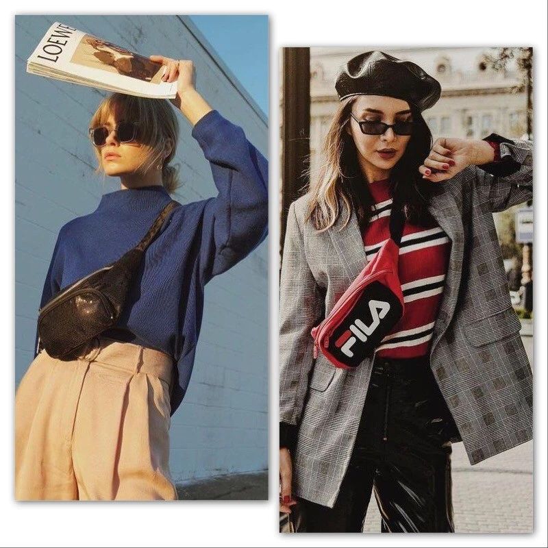 大衣配的包包,穿大衣腰包怎么背