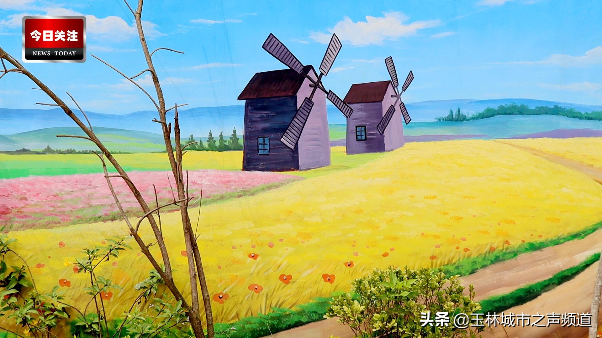 *今条头日**|小苏和潘潘带你逛金旺彩绘村系列（上集）