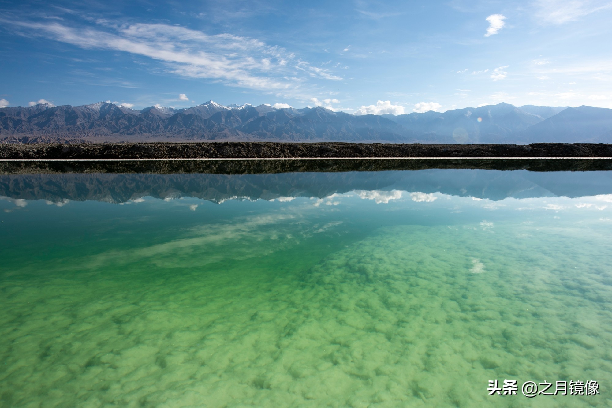 大柴达木湖和大柴旦翡翠湖,大柴旦翡翠湖在柴达木盆地