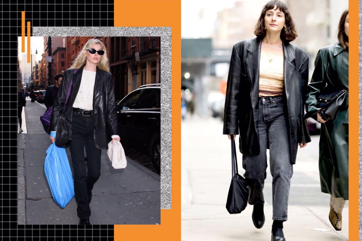 今年流行的西装怎么穿好看呢,穿皮西装怎么搭配好看