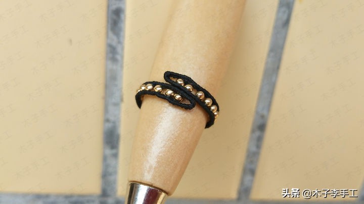 红绳编织戒指女款最新款,红绳戒指女款新款编法