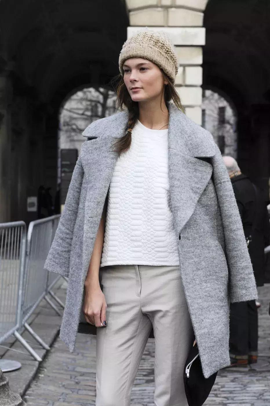 刘雯50个瞬间告诉你,刘雯冬天穿的羽绒服