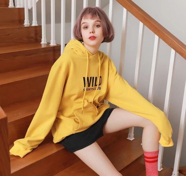 时髦洋气加绒卫衣,加绒卫衣打底衫女款