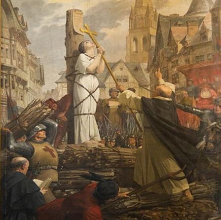 法国圣女贞德从火刑台上逃走了吗,圣女贞德为什么被处死