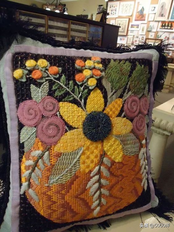 十字绣绣好要怎么弄,十字绣正确绣法为什么要留一格呢