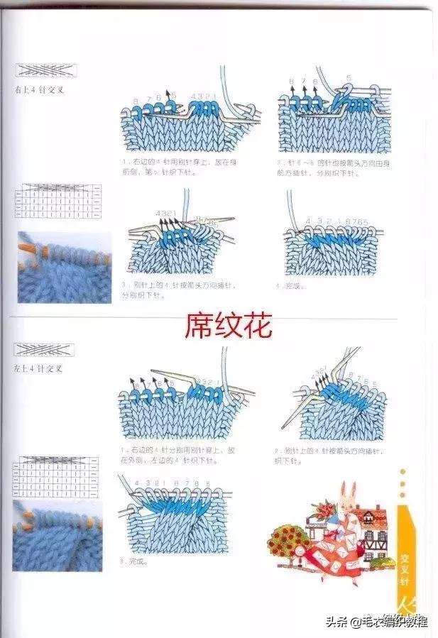 棒针席纹花毛衣图片,女士钩针圆领套头毛衣图解
