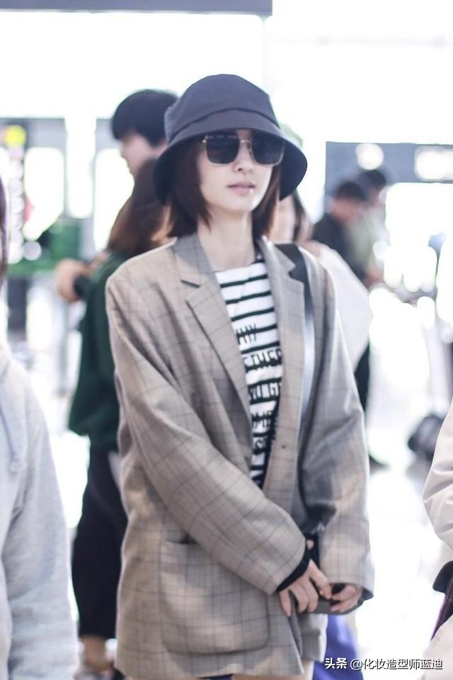 王丽坤黑色西装搭配,王丽坤穿搭黑色西服