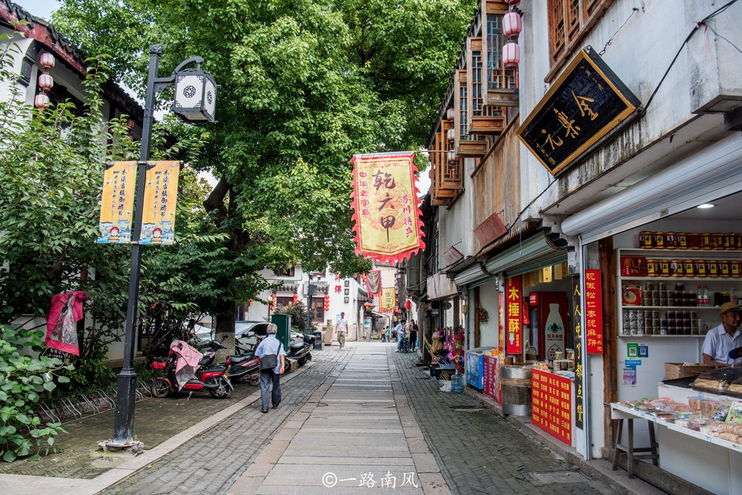 苏州乾隆下江南的地方,木渎古镇乾隆六下江南之地