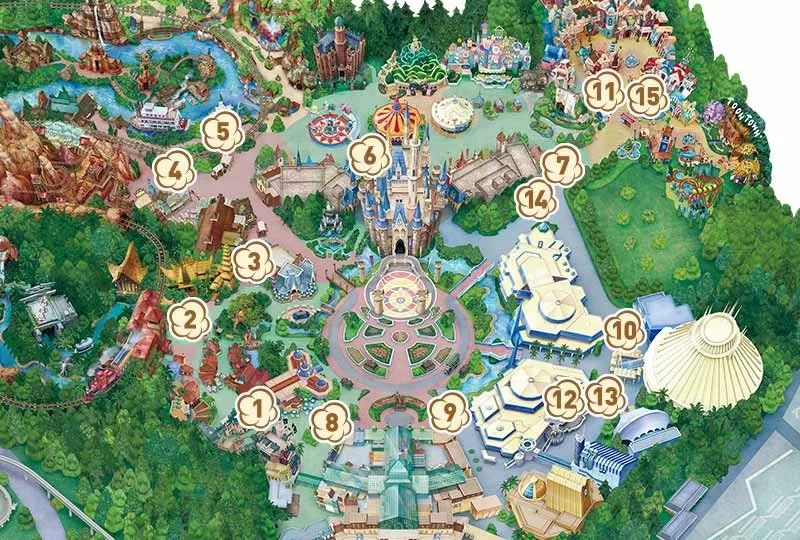 日本十大游乐场排名,日本两大主题乐园