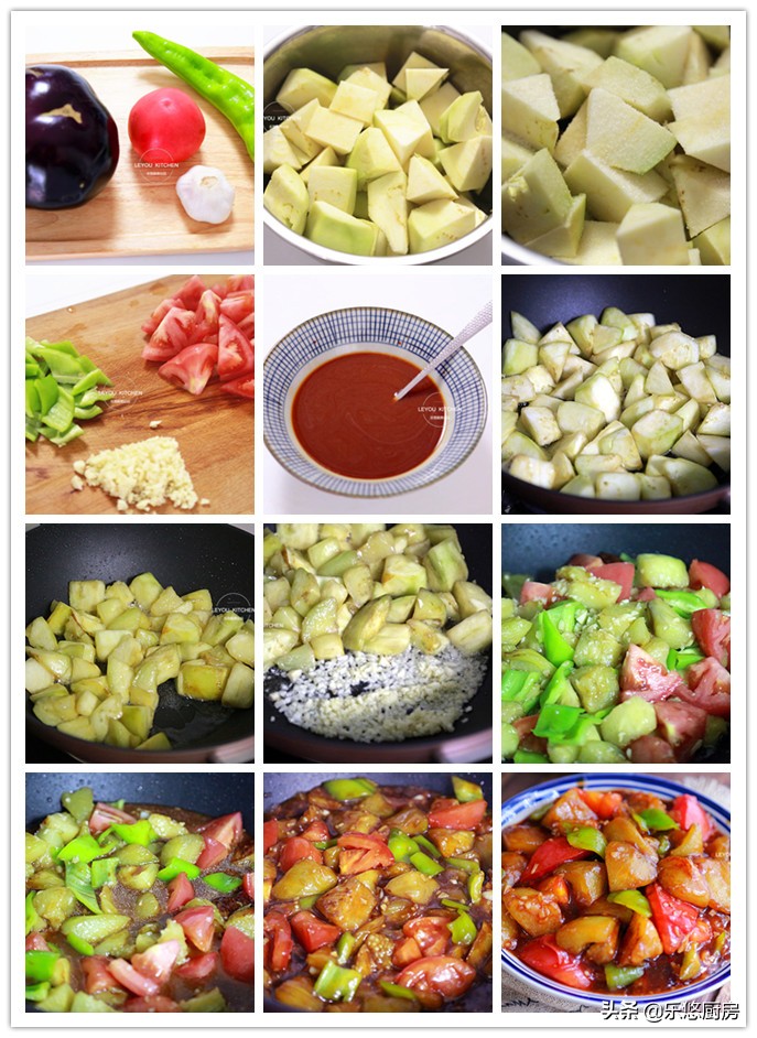 厨师长教你素烧茄子的家常做法,素烧茄子怎么做更好吃视频