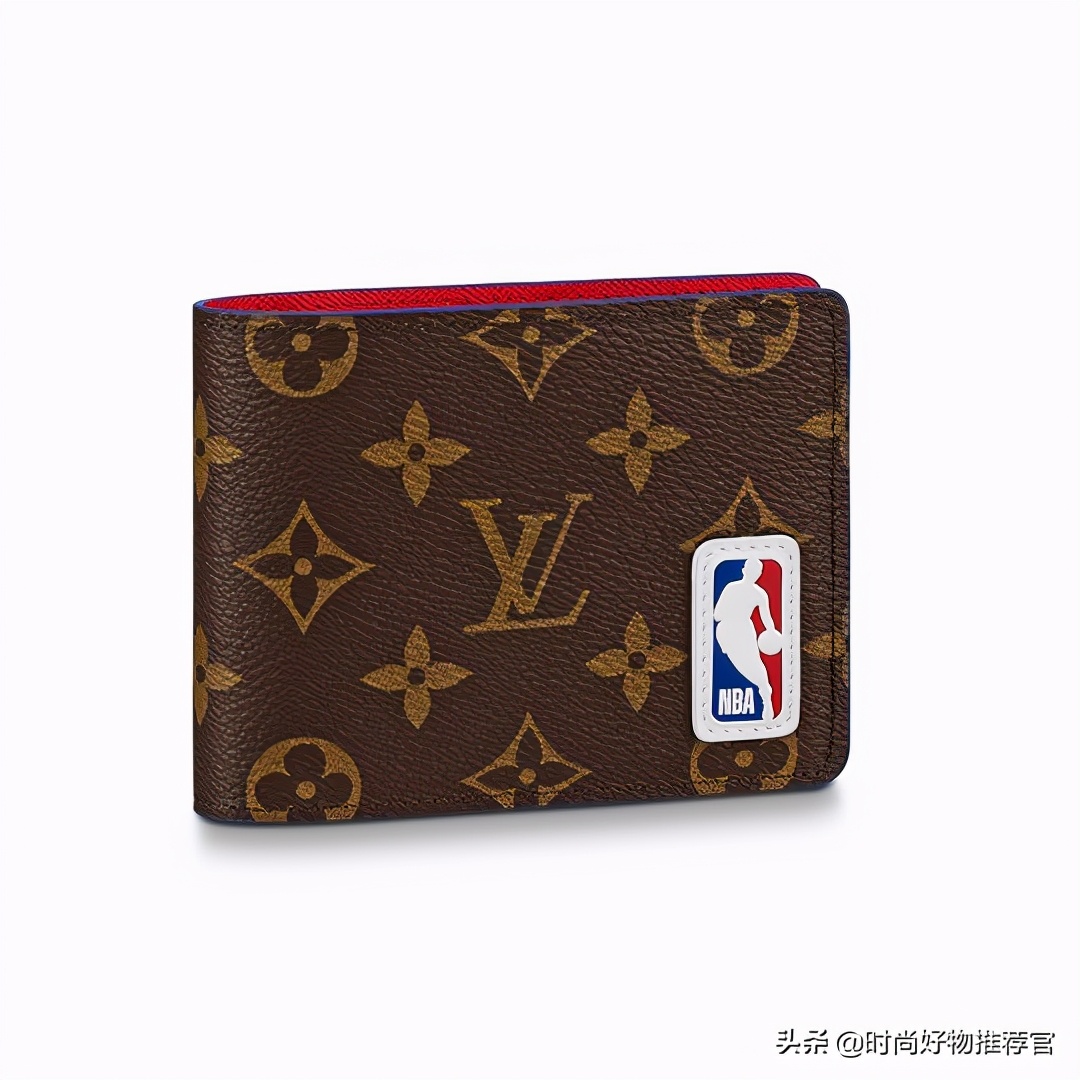 LV新包|NBA合作系列：篮网元素，红白蓝3色细节