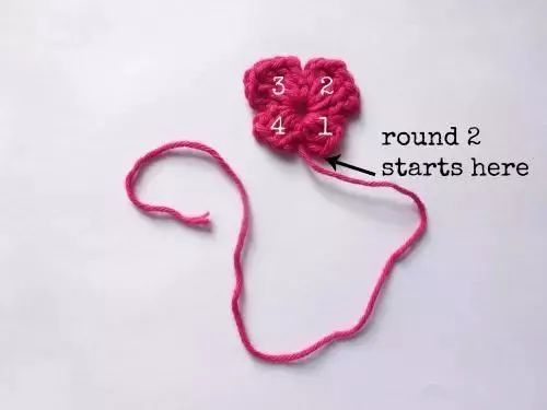 简单蝴蝶的钩织教程,钩针织蝴蝶教程简单易学