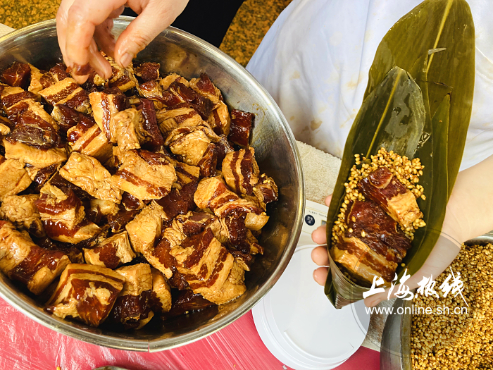 上海粽子第一肉粽,上海本地人吃的老字号粽子