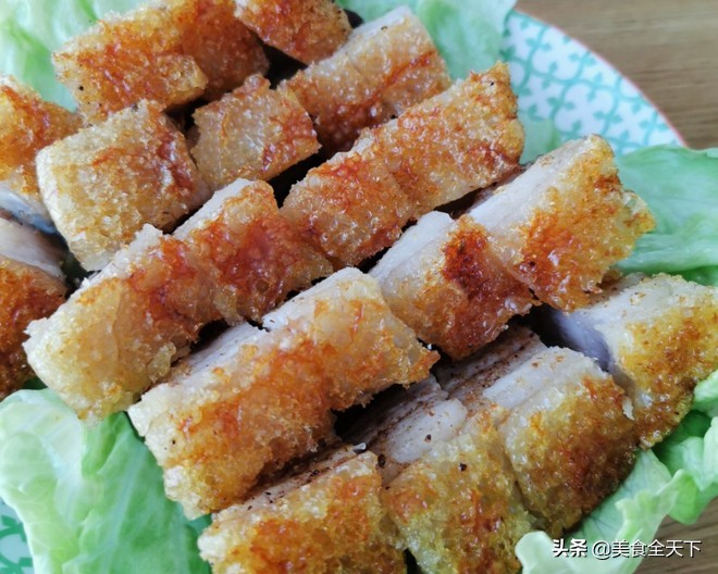 广式脆皮烧肉二次回炉,屡次失败仍然坚持成功