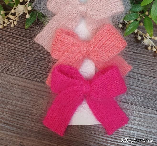 韩国蝴蝶发饰最流行款,韩系时尚潮流发饰