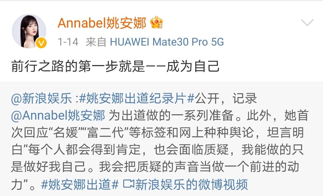 华为二公主姚安娜电视剧,华为老板女儿姚安娜