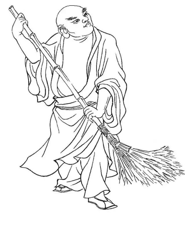 李公麟白描十八罗汉图,白描罗汉图全集