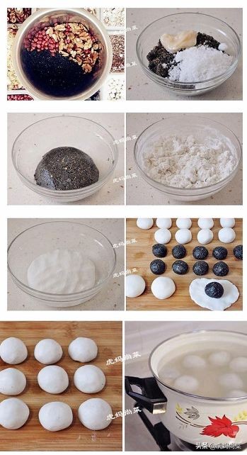 一分钟教你做汤圆,分享6种好做又好吃的汤圆做法