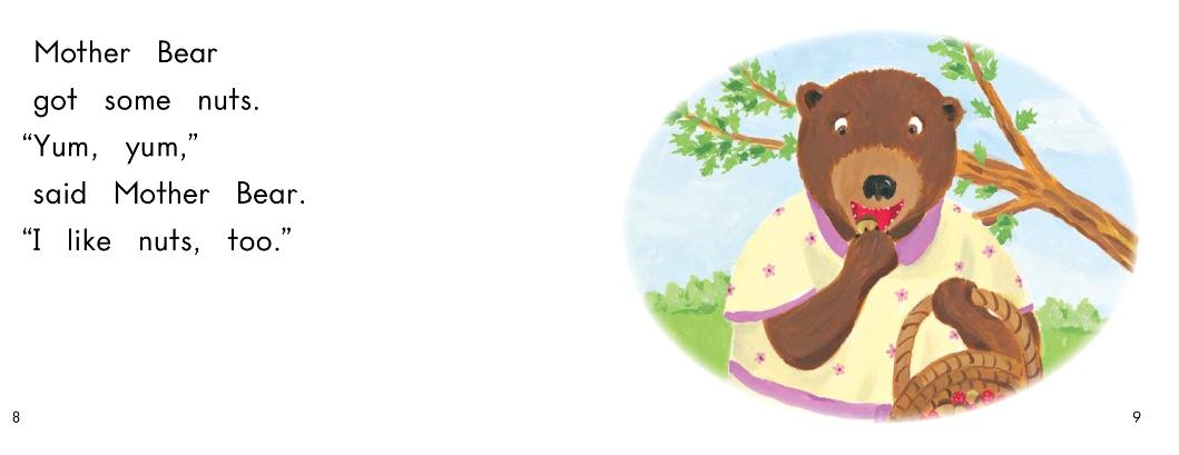 英语绘本故事小熊迷路,儿童英语绘本有声手指点读