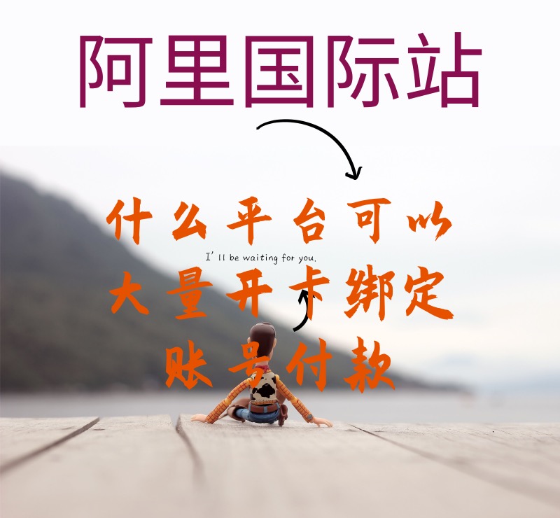 阿里巴巴买家要用信用卡付款,阿里巴巴国际站产品绑定