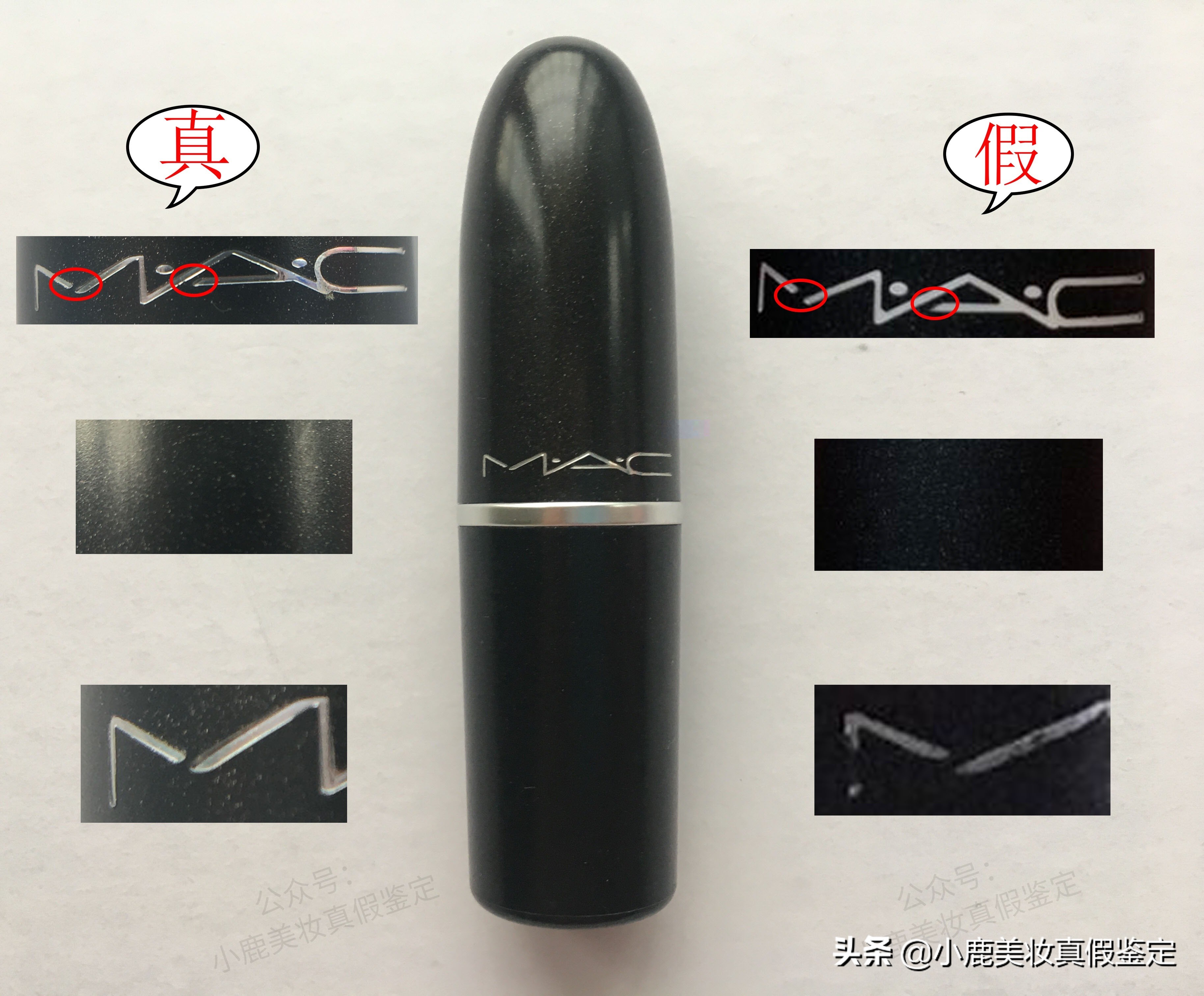 mac口红小样mini真假,mac口红b20真假鉴别