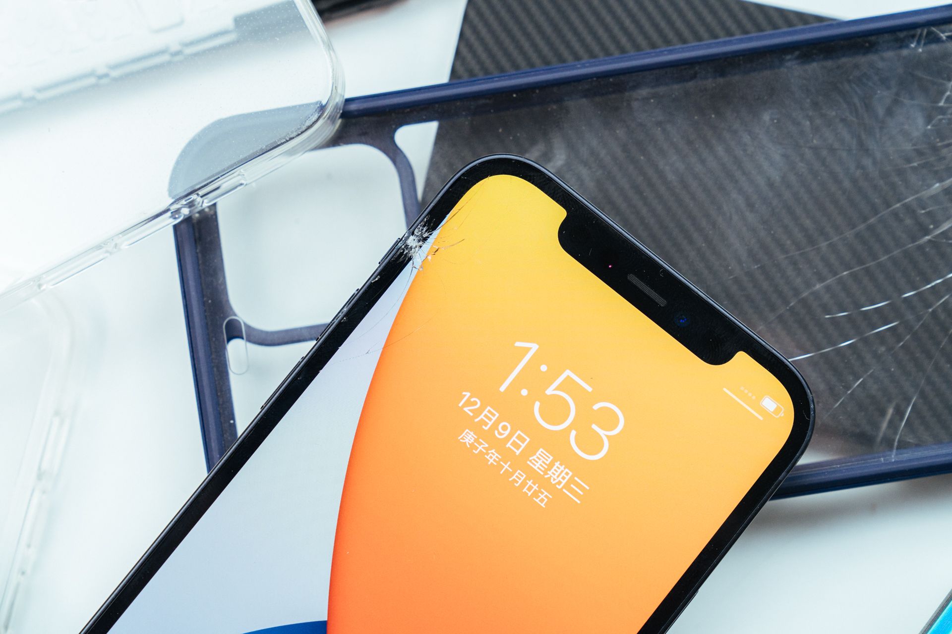 iphone12pro原装透明保护壳测试,iphone12无镜头保护手机壳