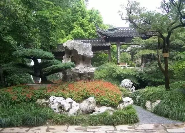 庭院盆景石头摆放图片,用什么摆放石头盆景好风水