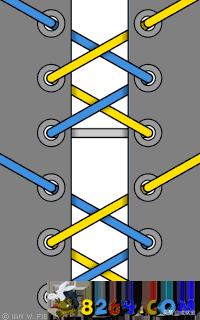 鞋带系起来不好看,鞋带系法不掉教程