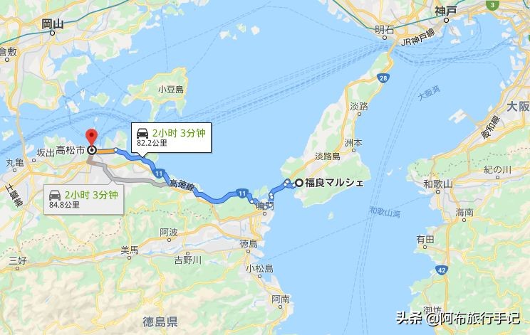 日本四国岛六天游攻略,日本四国旅游计划