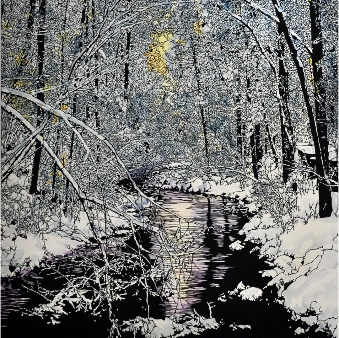 东北大姐剪纸被误认为是油画,东北民间美术剪纸