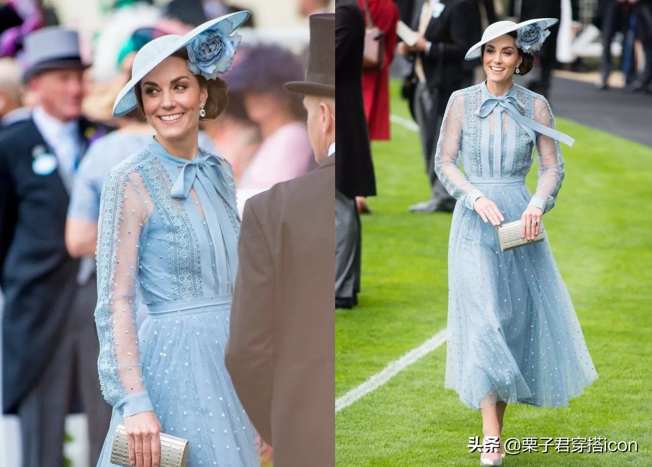 英国皇家赛马会现场,英国皇家赛马会观众再现貌美如花