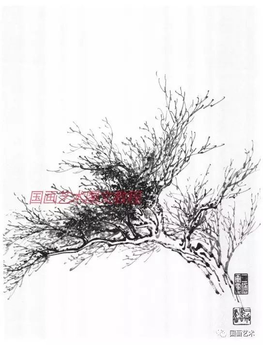 老春山水画基础技法,中国山水画技法教学王岳岗