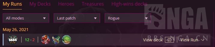 炉石传说：今早刚发现的一套险些12-0的宝藏盗贼，大家可以去试试