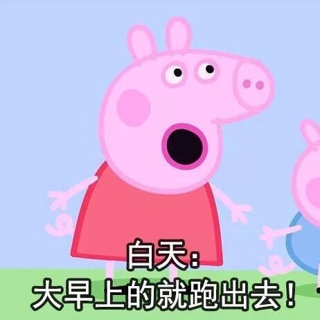 小猪佩奇的背面,小猪佩奇出去旅游