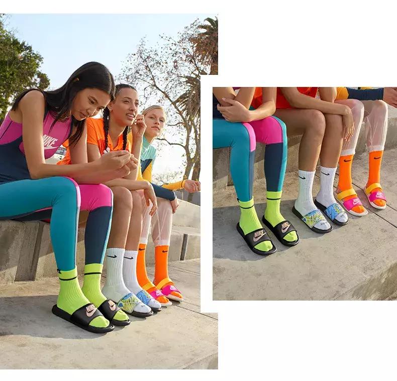 球袜拖鞋穿搭,夏季配拖鞋穿的潮款袜子