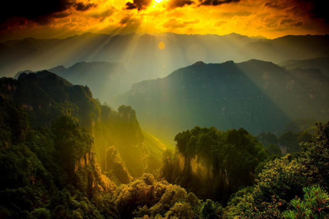 巴中光雾山红叶的最佳时间,红叶谷打卡地