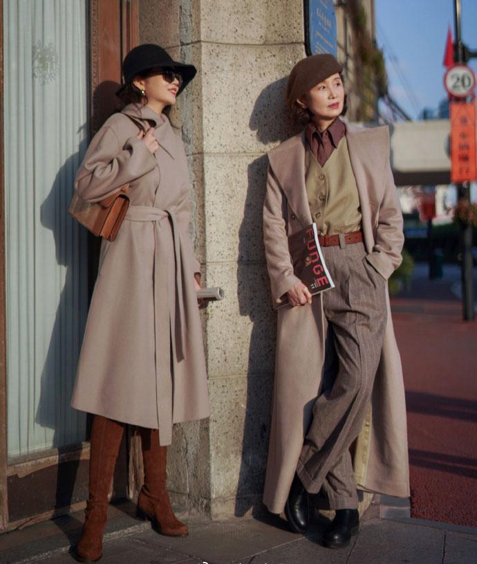 三木呢子大衣搭配,三木呢子大衣搭配图