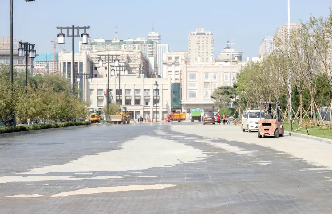 太原五一广场什么时候开始施工,太原五一广场最新航拍