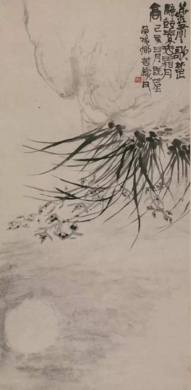 八大名家画兰,近代十大名家画兰作品欣赏