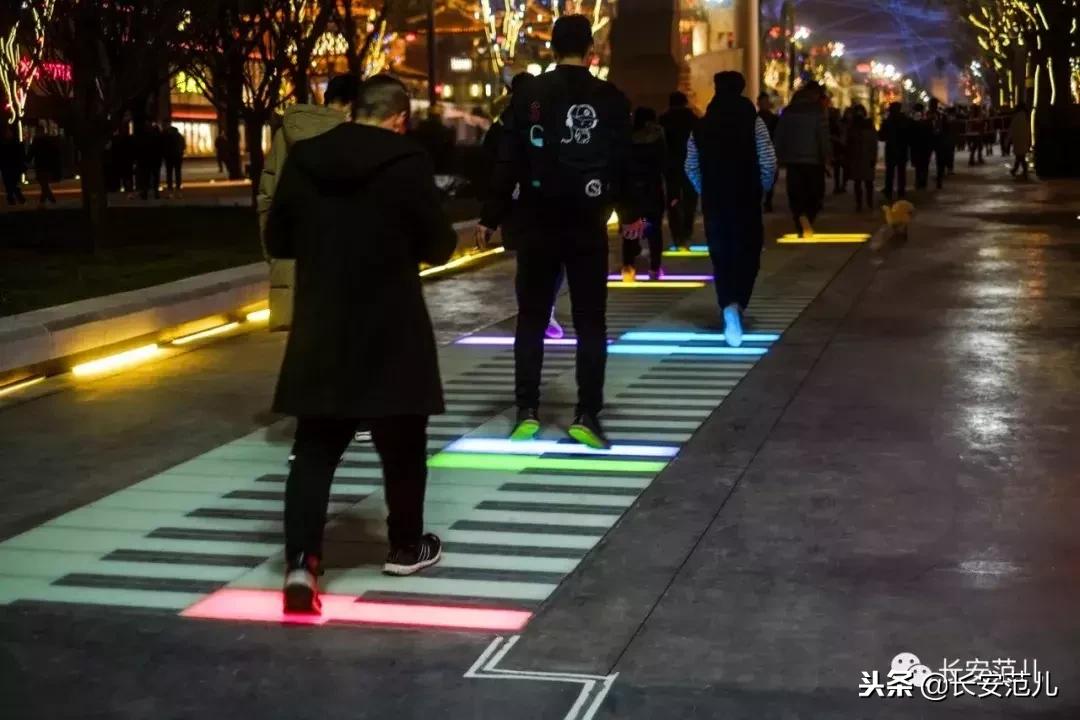 大唐不夜城照片精修,大唐不夜城图片美景实拍