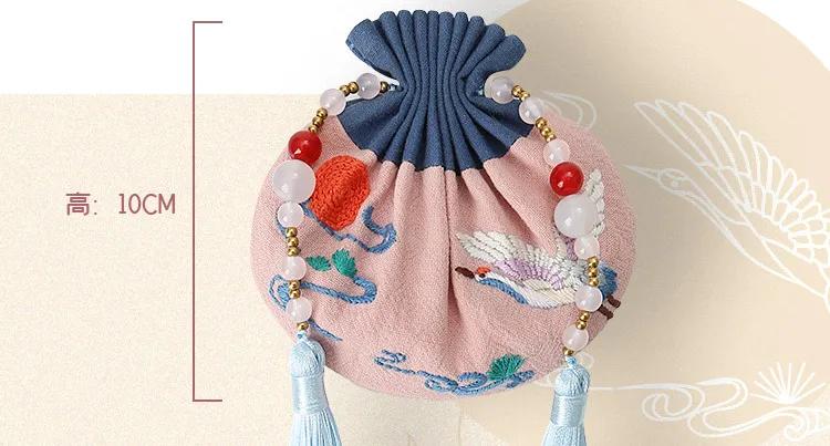 如何刺绣荷包,刺绣荷包100种图解