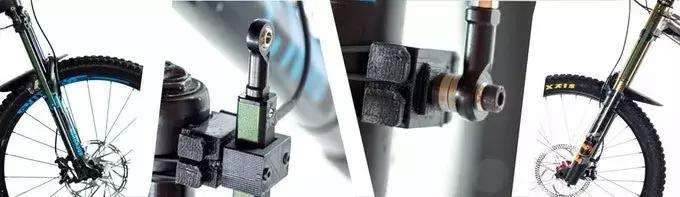 自组山地车如何搭配减震和中轴,byb山地车设置